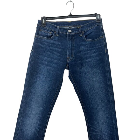 Frye Mens Mid-Rise Slim Fit Denim Jeans Size 30X31 Dark Wash - Picture 10 of 14